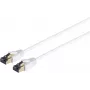 Cabo de rede S/CONN 08-41026 branco 1 m Cat8.1 F/FTP