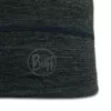 Gorro Buff Merino Lightweight Multistripes Forest — gorro Buff leve de lã merino, unissexo, verde-escuro, 125 g/m²