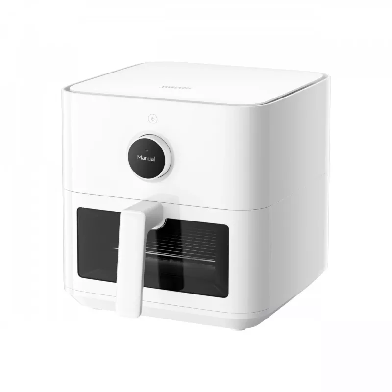 Fritadeira de ar quente Xiaomi BHR8238EU 5,5 L 1600 W, Touch-OLED, controlo Wi‑Fi/smartphone, branca