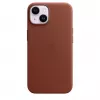 Apple | Capa de pele de 14 com MagSafe | Capa com MagSafe | Apple | iPhone 14 | Pele | Umber