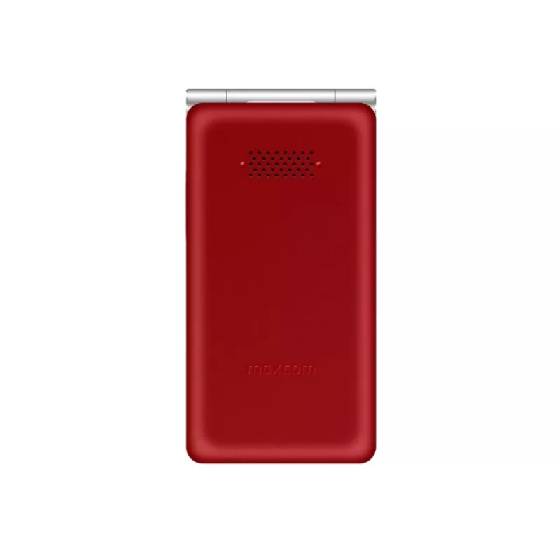 Maxcom MM835L telemóvel de abrir 4G, Dual SIM, 3,5 polegadas (8,89 cm), USB-C, vermelho
