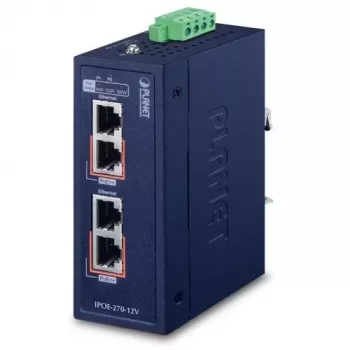 Planet IPOE-270-12V. Tipo de interface Ethernet: 2.5 Gigabit Ethernet, 5 Gigabit Ethernet, Gigabit Ethernet, taxas de transferência de dados Ethernet LAN: 10,100,10