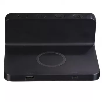 Despertador digital Denver ECQ-103MK2 preto visor LED a pilhas