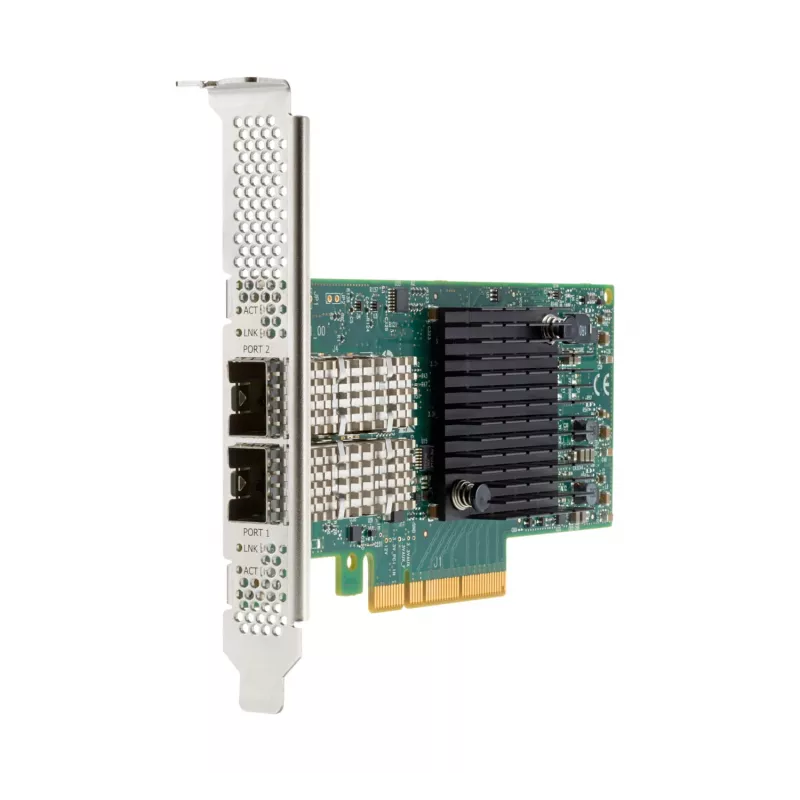 Adaptador Ethernet de fibra ótica interno HPE Broadcom BCM57414 Ethernet 10/25Gb 2 portas SFP28 25000 Mbit/s