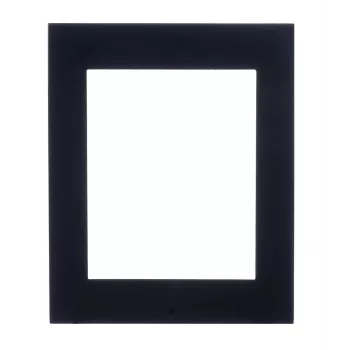 Moldura para intercomunicadores 2N, 2N 9155021B, moldura acessória preta para telecomunicações 2N