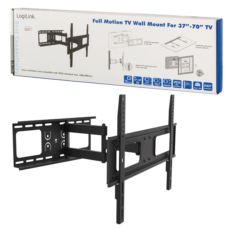 Suporte de TV LogiLink BP0028 177,8 cm (70 polegadas) preto
