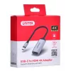 Adaptador de cabo de vídeo UNITEK V1420A 0,15 m USB Type-C HDMI cinzento