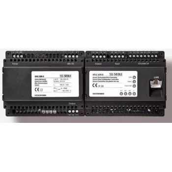 Controlador de posto de intercomunicação Access preto ATLC/NG 670-0 (200041606-00)