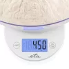 ETA | Balança de cozinha com taça | ETA577090000 Mari | Divisão 1 g | Tipo de ecrã LCD | Branco