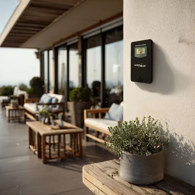 Greenblue 46003 preto LCD pilha Wi-Fi