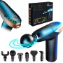 Pistola de massagem Extralink MSG-02-LITE 3200 rpm 6 acessórios