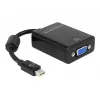 Adaptador de cabo de vídeo DeLOCK 65256 Mini DisplayPort para VGA