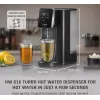 Dispensador de água quente Caso Turbo | HW 616 | dispensador de água | 2600 W | 2,5 L | plástico/aço inoxidável | preto/aço inoxidável
