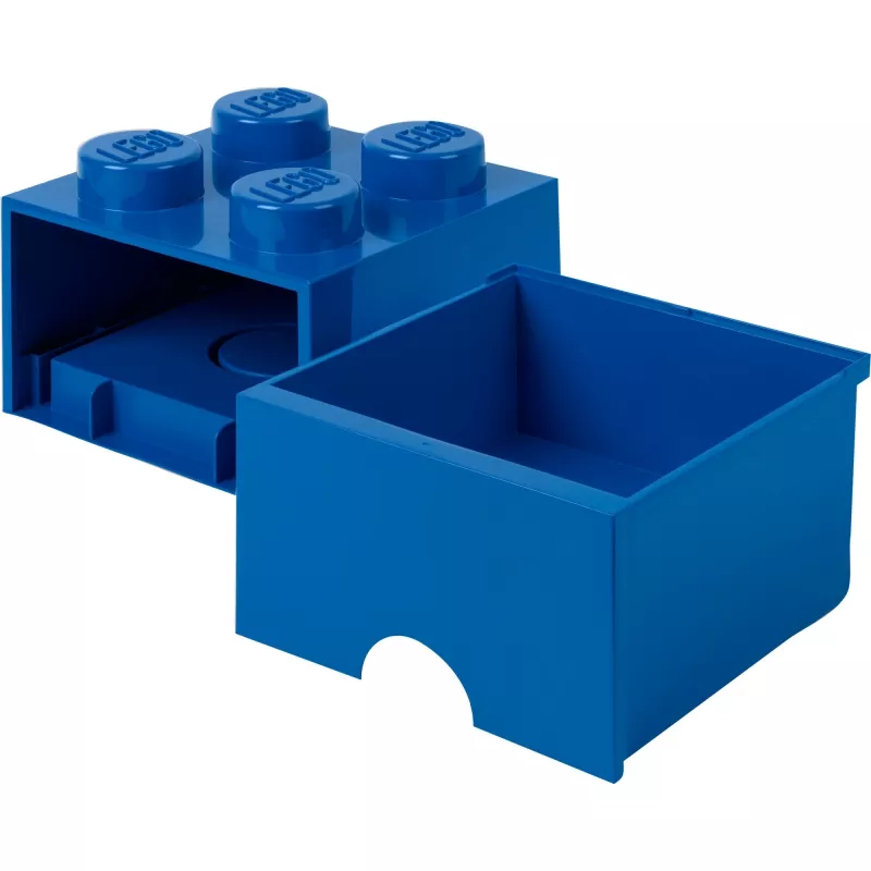LEGO Brick Drawer 4 Blue, caixa de arrumação azul