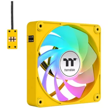 Thermaltake CT140 EX Reverse ARGB 140mm pack de 3 amarelo