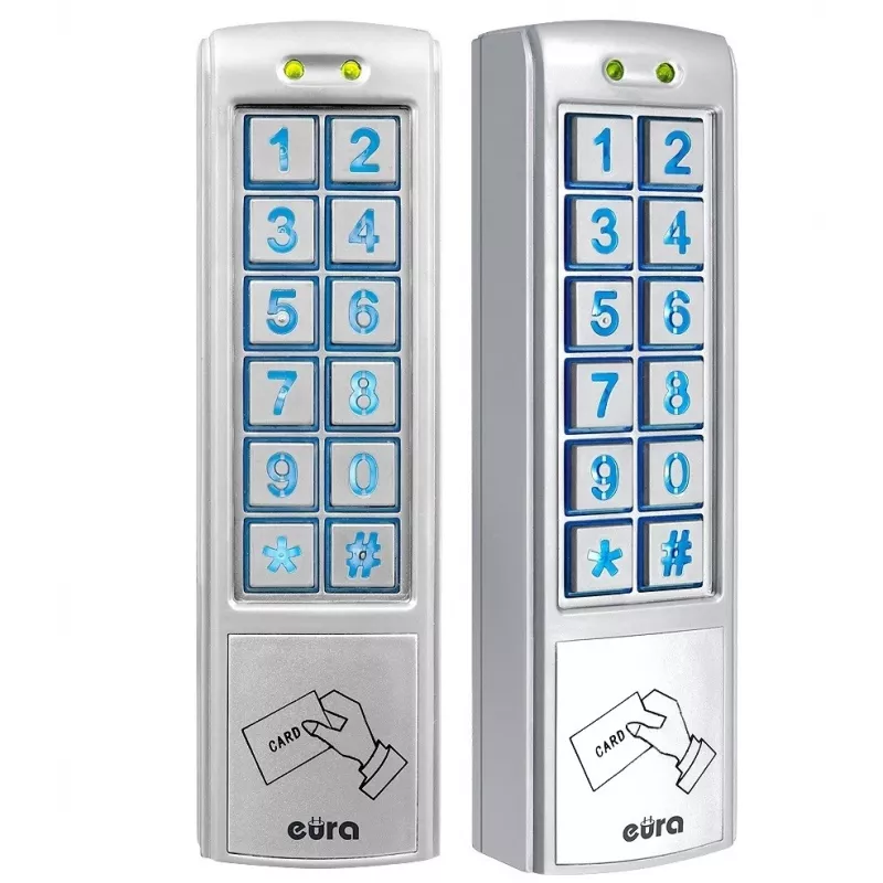 FECHADURA DE COMBINAÇÃO ''EURA'' AC-30C7 (2 saídas, montagem à superfície, cartão de proximidade)