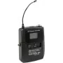 Microfone sem fios Omnitronic UHF-300 transmissor de bolso 823–832 / 863–865 MHz