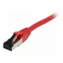 Cabo patch Synergy21 RJ45, CAT8.1 2000 MHz, 0,25 m, vermelho, S-STP(S/FTP), TPE/LSZH(SuperFlex), AWG26,