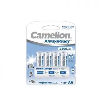 Camelion | AA/HR6 | 2300 mAh | Baterias AlwaysReady Ni-MH | 4 unid.