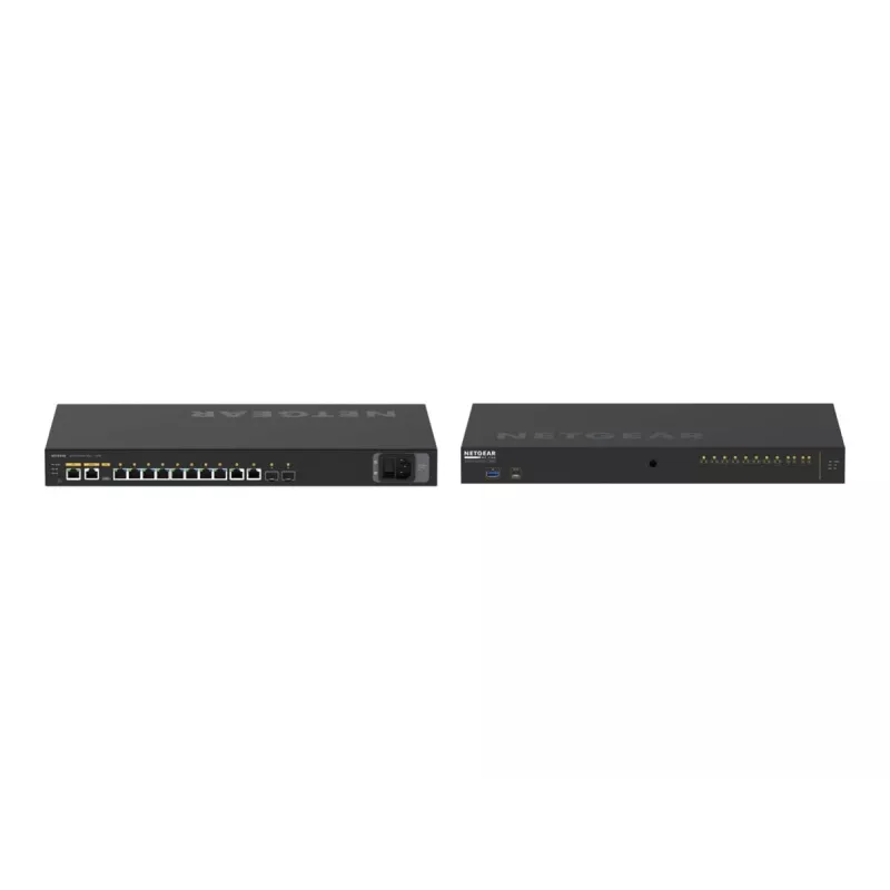 NETGEAR M4250-10G2XF-PoE++ Managed L2/L3 Gigabit Ethernet (10/100/1000) Power over Ethernet (PoE) 1U Preto
