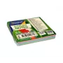 Notas adesivas FORPUS FO42071 75×75 mm, bloco em mistura de 4 cores pastel