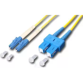 Lightwin LDP-09 LC-SC 1.0 Cabo de fibra ótica 1 m amarelo (LDP-09 LC-SC 1.0)