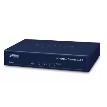 Switch de rede PLANET FSD-803 Fast Ethernet 10/100