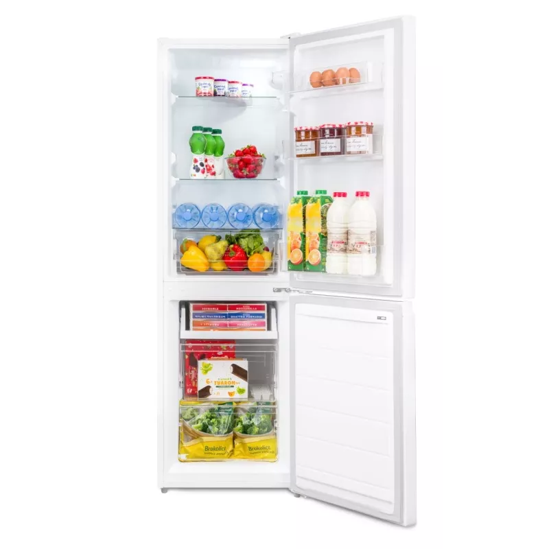 Frigorífico ETA | ETA275590000E | Classe de eficiência energética E | Independente | Combinado | Altura 150 cm | Capacidade do frigorífico 115 L | Capacidade do congelador 59 L | 39 dB | branco