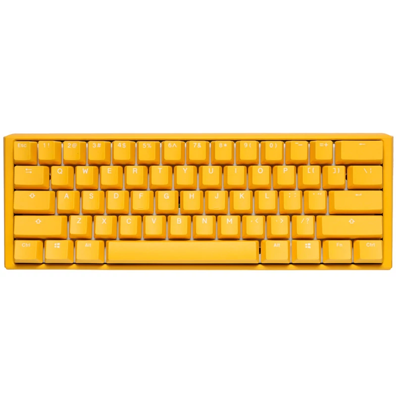 Ducky One 3 Yellow Teclado Gaming RGB LED MX-Clear US