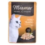 Comida húmida para gatos Miamor Filetes Finos em geleia 100 g — peixe e frango, saco 100 g