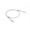Cabo de rede LANBERG Cat6 U/UTP RJ-45 PCU6-10CC-0100-S, 1 m, cinzento