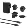 Carregador interior Belkin BPZ003bt1MBK-B6 universal preto carregamento rápido AC