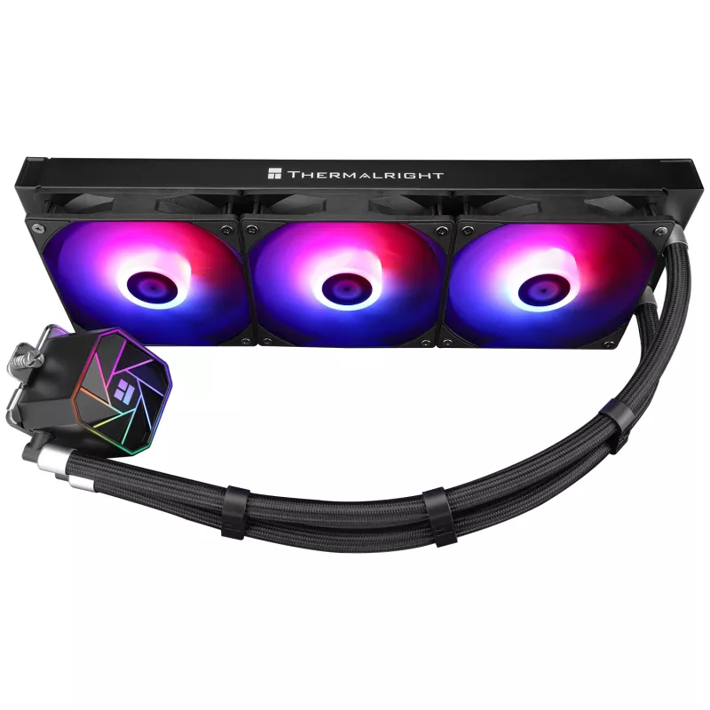 Dissipador de CPU AIO Thermalright Aqua Elite 360 ARGB V3 Preto (360 mm)