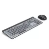 Conjunto de teclado e rato multi-dispositivo sem fios HAMA WKM-750 — preto, conectividade sem fios