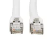 Cabo Ethernet blindado S/FTP série Cat8 25G/40G certificado da Eaton Tripp Lite, à prova de dobras (RJ45 M/M), PoE, branco, 1,83 m - cabo de rede - RJ-45 (M) para RJ-45 (M) - 1,829 m - S/FT