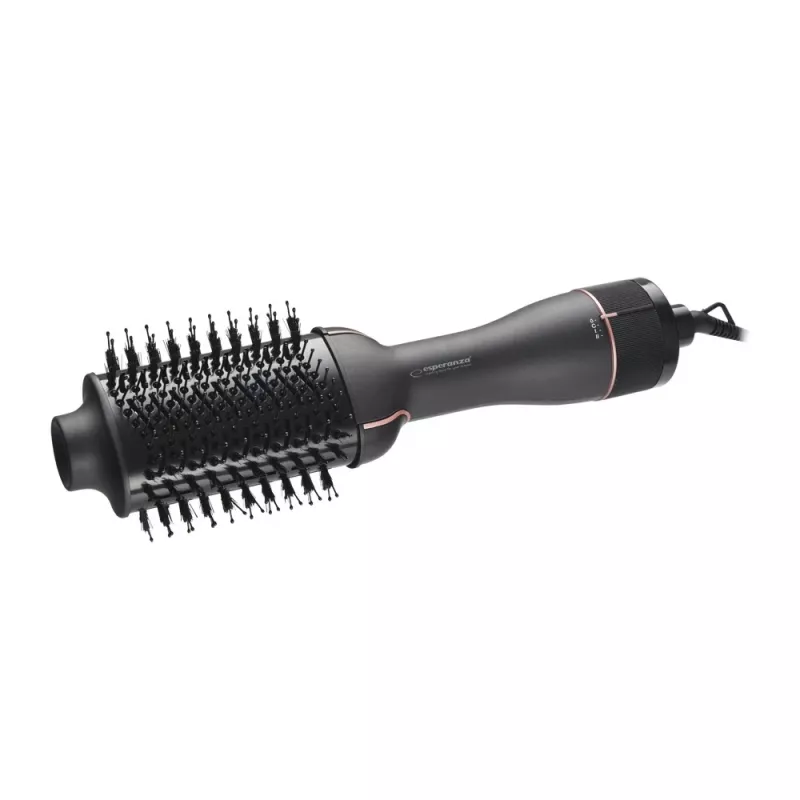 Escova de ar quente Esperanza EBL015 1200W, cabeça rotativa de 5 cm, 3 velocidades, cabo de 1,8 m