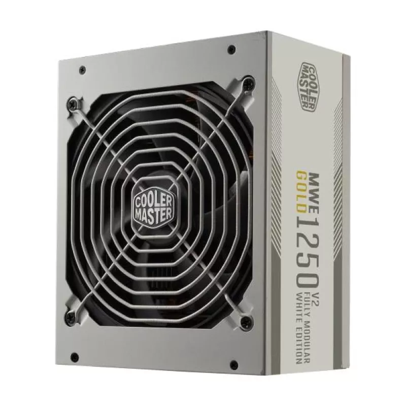 Fonte de alimentação MWE Gold V2 1250W 80+GOLD ATX 3.0 branca