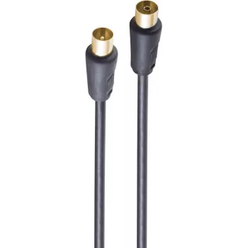 Cabo coaxial ShiverPeaks BS80205-128-GS 5 m IEC preto