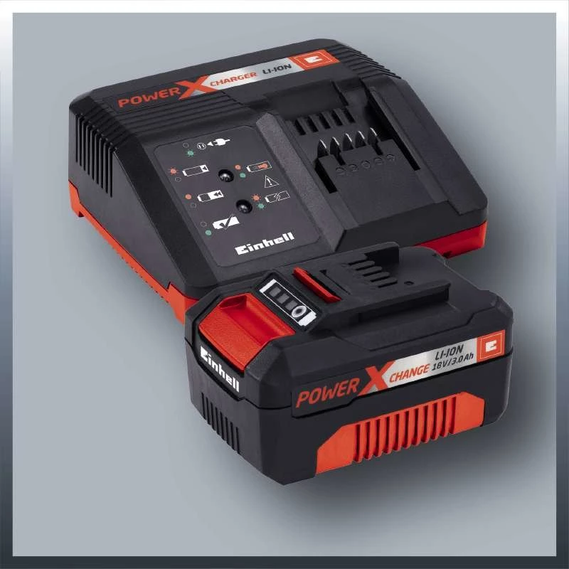 Einhell GE-LC 18 Li Kit 2400 RPM preto, vermelho