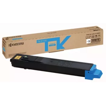 Cartucho de toner KYOCERA TK-8115C 1 unid. original ciano