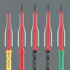 Conjunto de chaves de fendas Wera Kraftform Kompakt VDE 60 iS isolado 50 mm — conjunto de precisão com isolamento elétrico