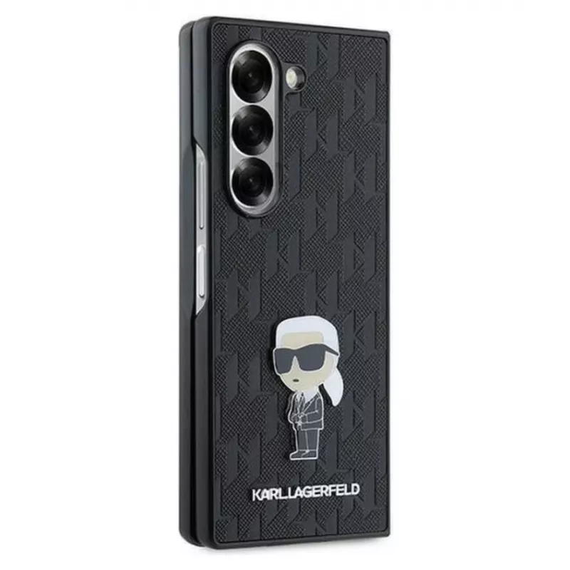 Karl Lagerfeld | KLHCZFD6SAPKINPKK | parte traseira | Samsung | Galaxy Z Fold6 | plástico | preto