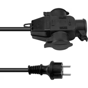 Cabo de extensão EUROLITE 3024701D 3x2,5 mm², 3 m, cabo de extensão elétrica