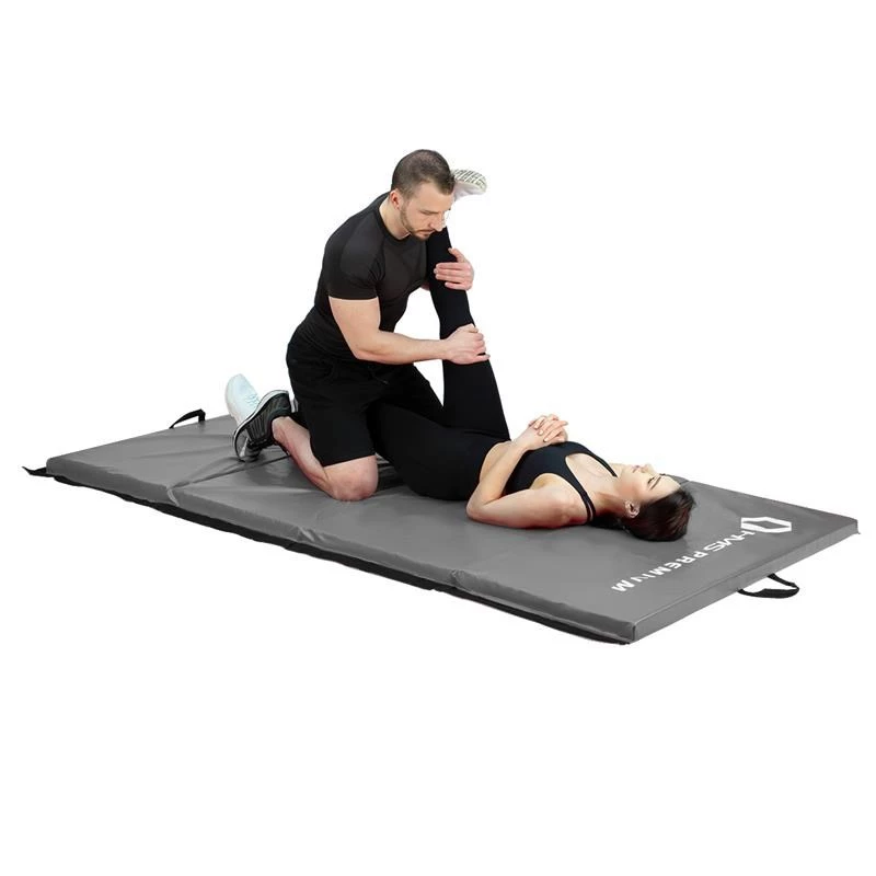 Tapete de treino multiusos HMS Fitness MGS01 cinzento