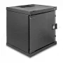 Rack autónomo/parede/chão DELOCK 43422 6U capacidade de carga 30 kg IP20, preto, fechadura com chave