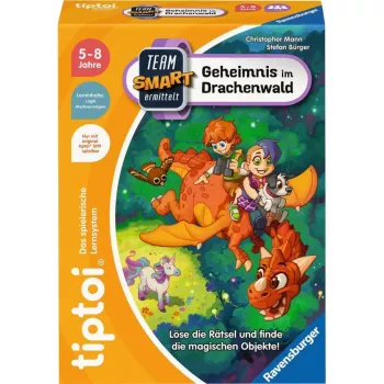 tiptoi Team SMART ermittelt: Geheimnis im Drachenwald, jogo de tabuleiro