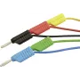 Conjunto de cabos de medição Voltcraft MS 4250S com fichas banana de 4 mm