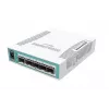 Switch de rede Mikrotik CRS106-1C-5S Gigabit Ethernet (10/100/1000) Power over Ethernet (PoE) branco