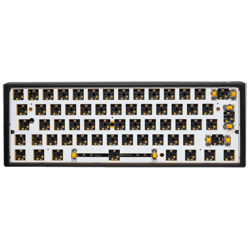Teclado Ducky One 3 Hot-Swap Barebone Mini Gaming USB Inglês Americano Preto