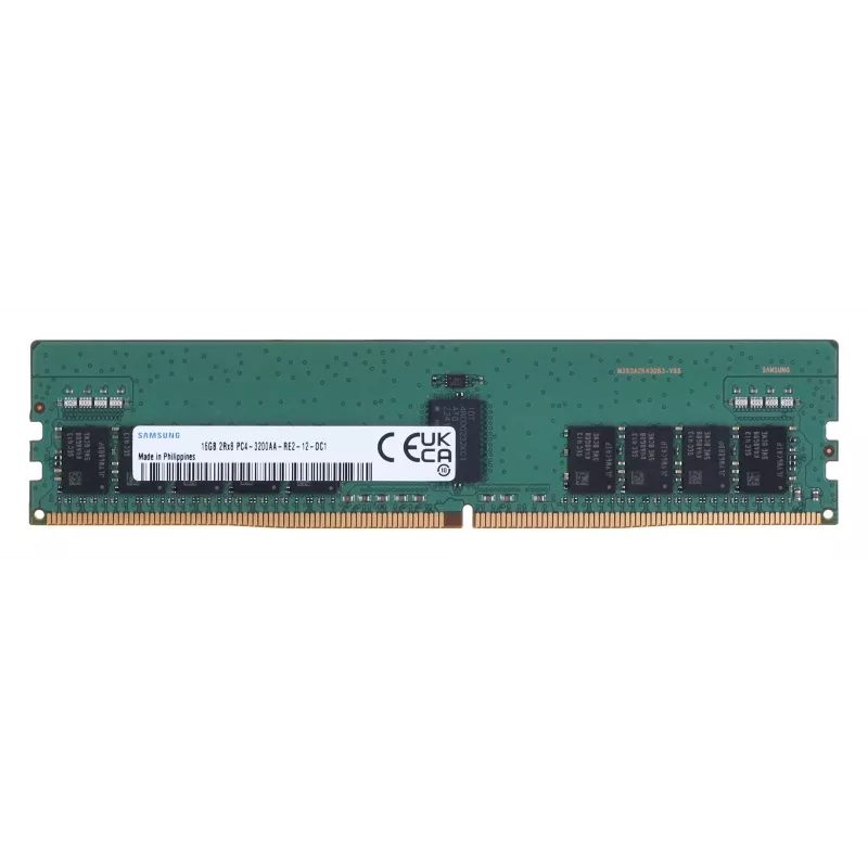 Samsung - DDR4 - Módulo - 16 GB - DIMM 288-PIN - 3200 MHz / PC4-25600 CL22 1.2 V registado ECC